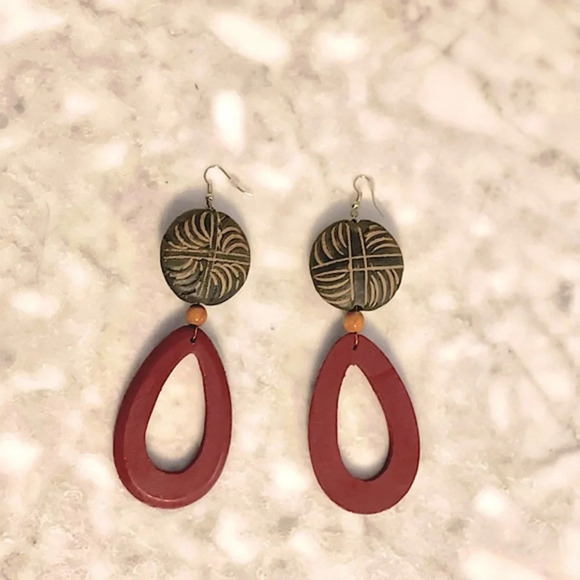 Boho‎ Statement Earrings - Picture 1 of 1
